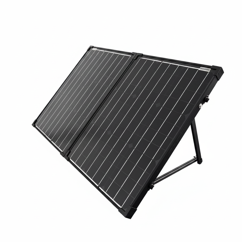 100-Watt Portable Briefcase Offgrid Solar Panel Kit with Proteusx 20-Amp Charge Controller
