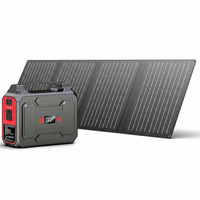 Solar Power Generator Built for Portable Energy, 146Wh Battery, 40W Solar Panel, Multiple Outlets, Home & Camping